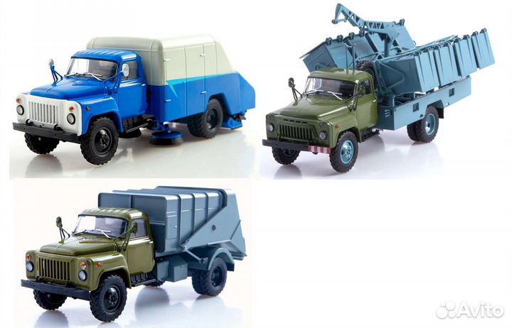 Грузовики газ 51 52 53 63 1к43