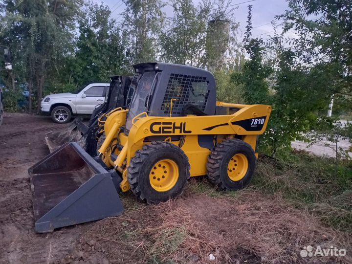 Услуги минипогрузчика