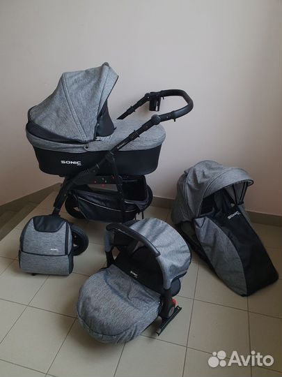 Коляска 3 в 1 Verdi Sonic plus