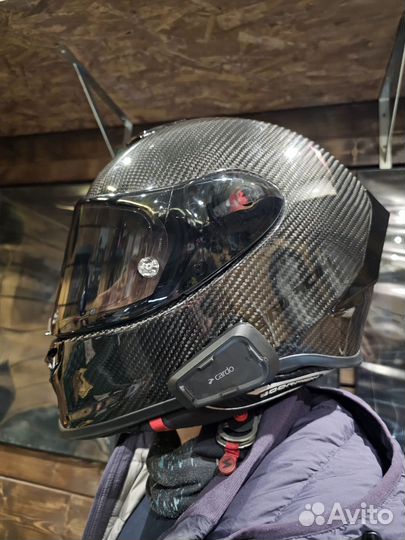Scorpion exo 1400 air carbon solid мотошлем