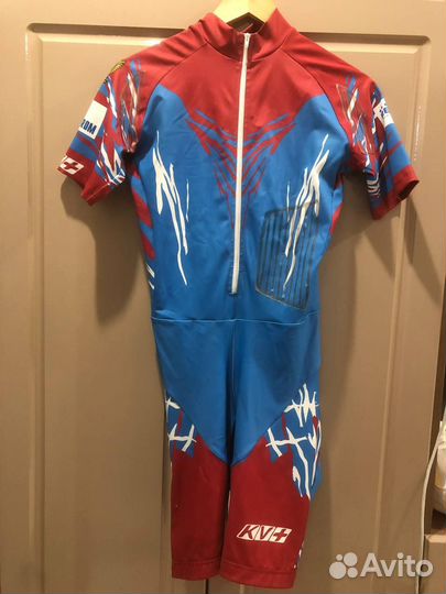 Лыжероллерный биатлонный комбинезон KV + Размер M