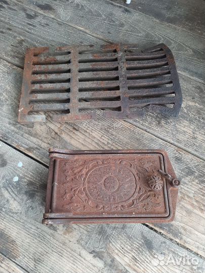 Колосник чугунный, дверца