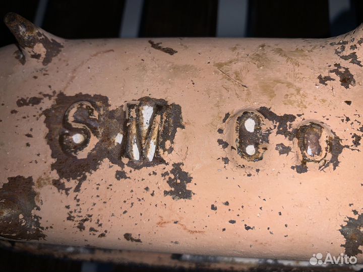 Рекламная Чугунная ванночка