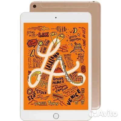 Планшет Apple iPad mini 2019 256Gb Wi-Fi Gold MUU6