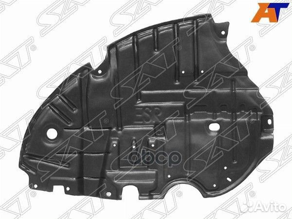 Защита бампера Lexus ES 15-18 (Справа)