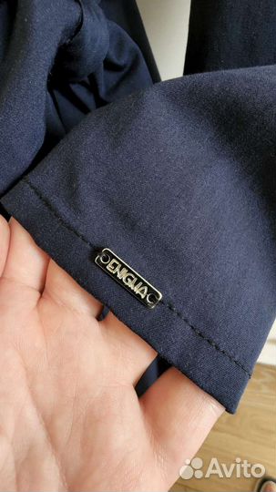 Медицинский халат платье 48 Enigma синий