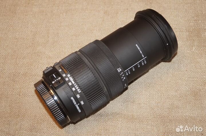 Sigma AF 18-200mm f/3.5-6.3 DC OS для Canon