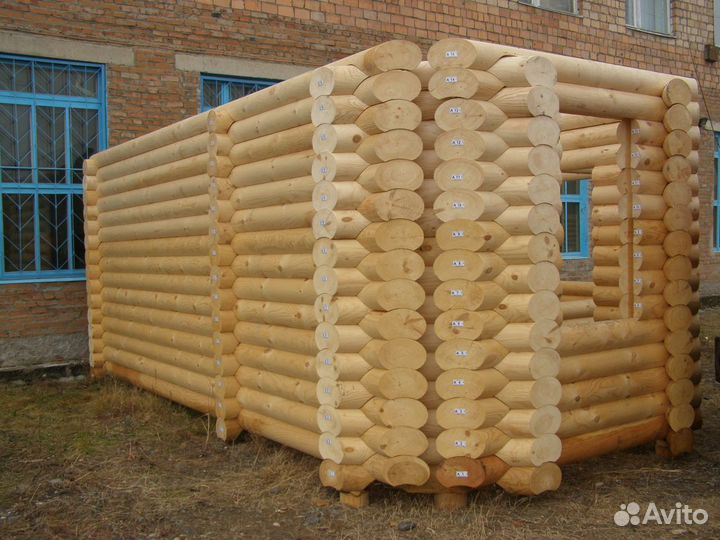 Изготовление срубы домов, бань