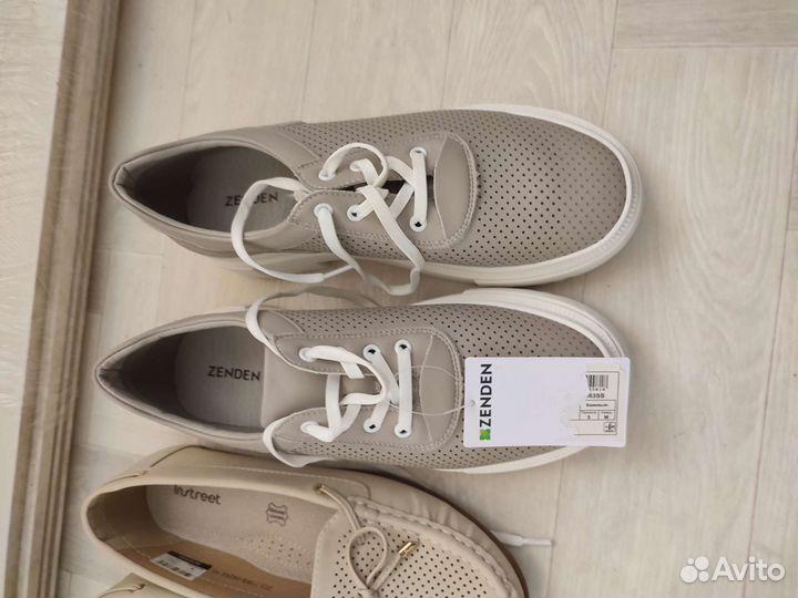 Обувь женская кожаная