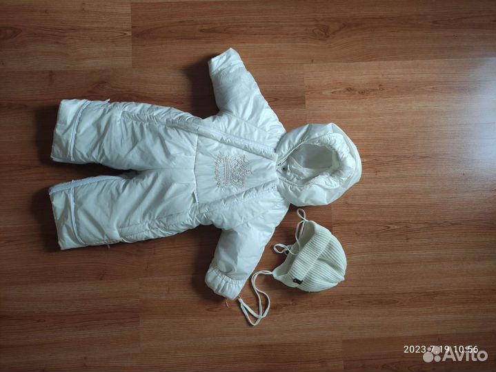 Комбинезон трансформер зимний 74