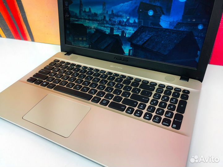 Ноутбук Asus Intel для работы/учебы