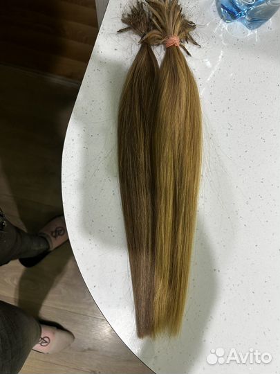 Волосы для наращивания 41 см б/у