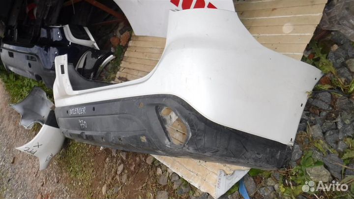 Бампер задний Mitsubishi Outlander (GF) 2012-2021