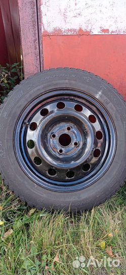 Зимняя резина 185 65 r15 в сборе