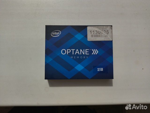 SSD M.2 накопитель Intel optane memory