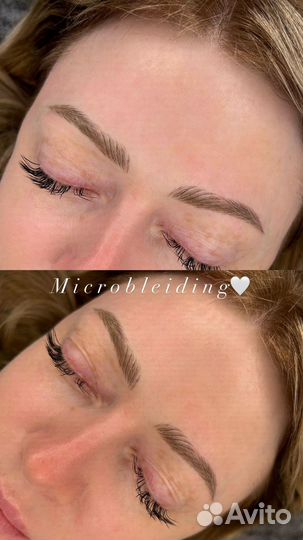 Микроблейдинг бровей