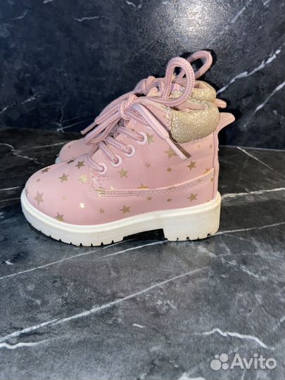 Ботинки на девочку 22 размер осень/весна