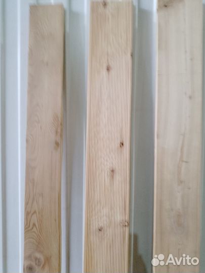 Доска террасная, палубная из лиственницы
