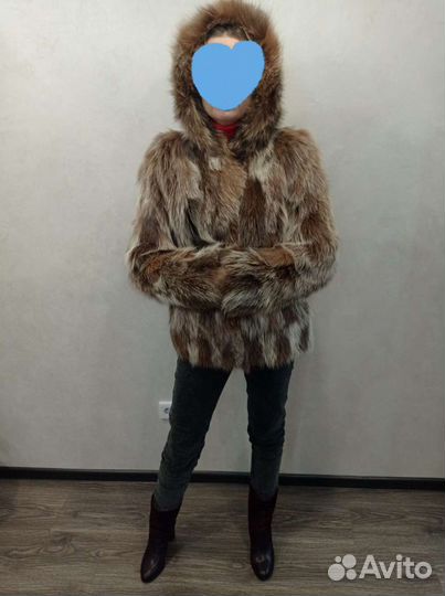 Шуба из песца