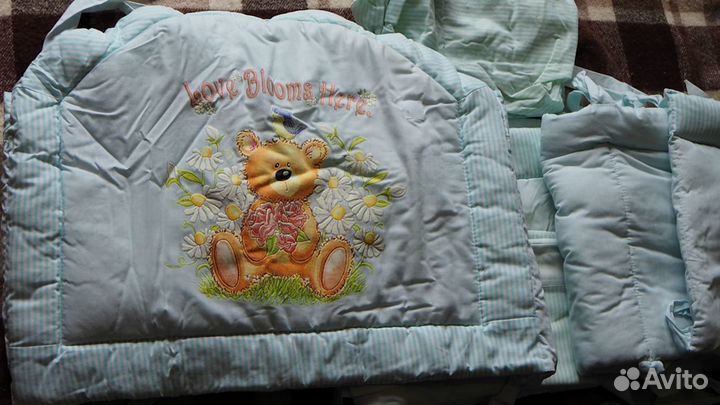 Бортики в детскую кроватку