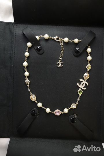 Колье бусы Chanel