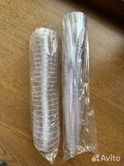 Стаканы пластиковые новые 25 шт