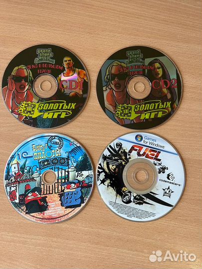 Компьютерные игры на дисках