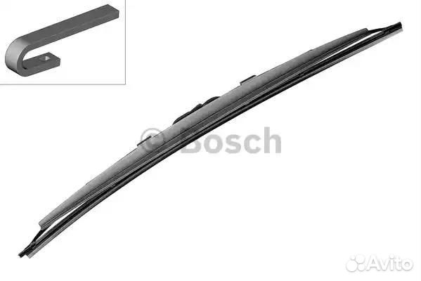 Щетка стеклоочистителя каркасная twin spoiler 600м