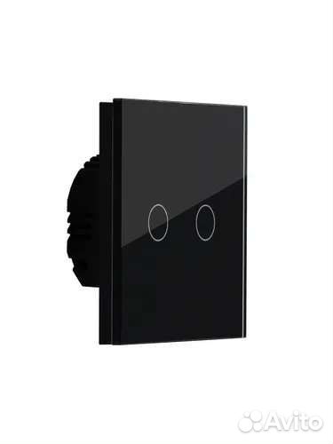 Сенсорный выключатель 2-х клавишный