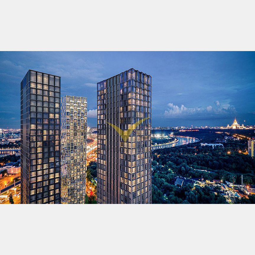 2-к. квартира, 54,4 м², 11/41 эт.