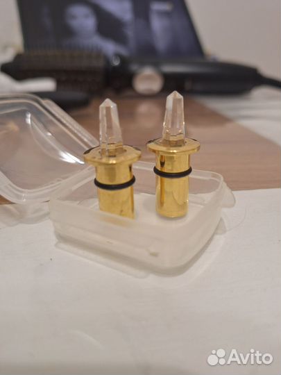 Насадки хрустальные золото для звездного неба