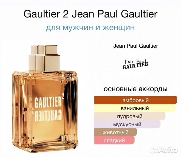 Духи Jean Paul Gaultier 2