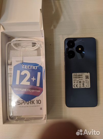 TECNO Spark 10, 4/128 ГБ
