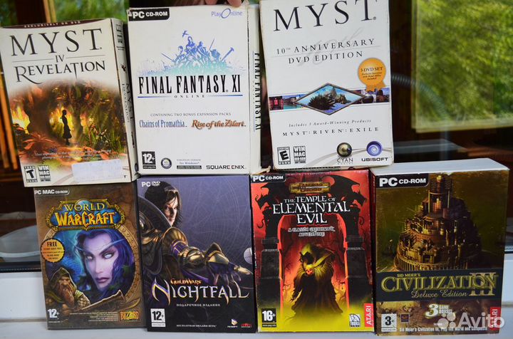 Компьютерные игры диски для пк