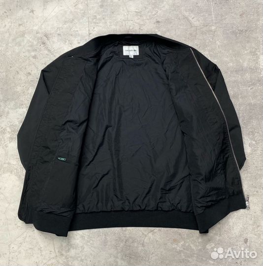 Lacoste Bomber Black Куртка Бомбер Черная