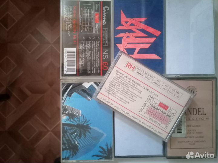 Аудиокассеты jvc, onpa, Gima и другие
