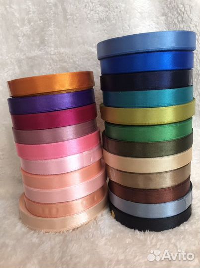 Лента атласная 5 см, 12 мм
