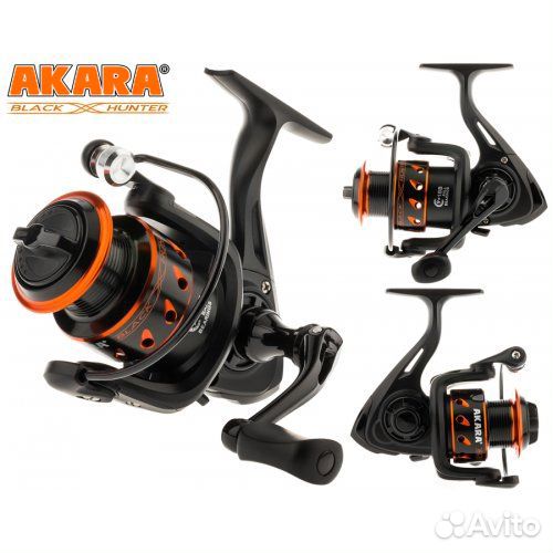 Катушка для спиннинга Akara Black Hunter BHF 3000