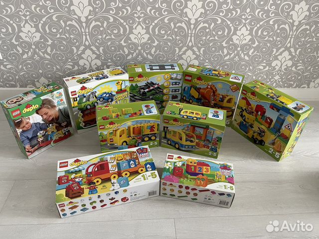 Новые наборы lego duplo