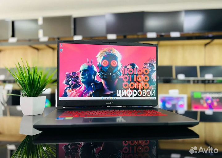 Игровой ноутбук MSI 17/Intel i5-11260H/RTX 2050