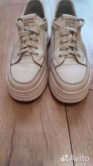 Кеды Baden натуральная кожа