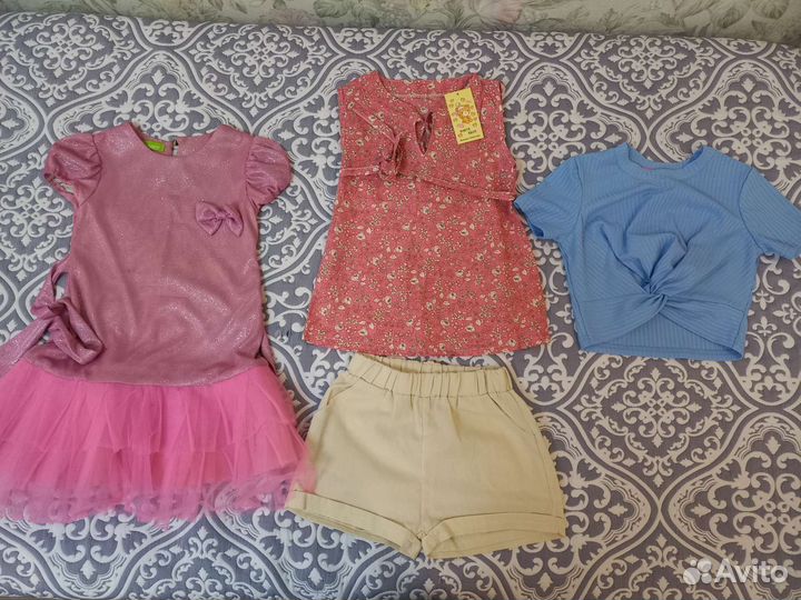 Пакет вещей на девочку 122-128
