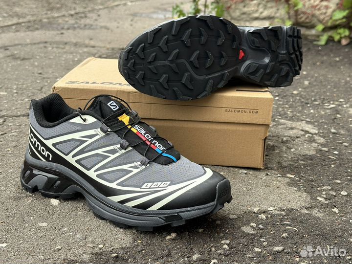 Кроссовки salomon xt 6 непромокаемые