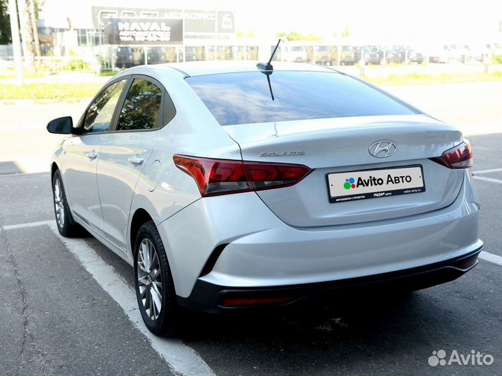 Hyundai Solaris 1.6 AT, 2021, 72 000 км