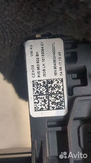 Шлейф руля Audi A3 (8V), 2018