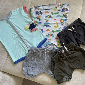 8 штук: детская одежда лето Carter’s и Next 9 мес