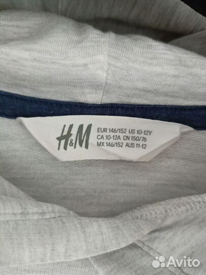 Толстовка H&M 10-12л 146/152 см