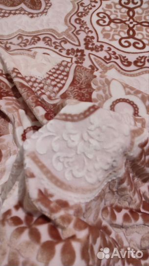 Покрывало, плед, велсофт, 3D эффект