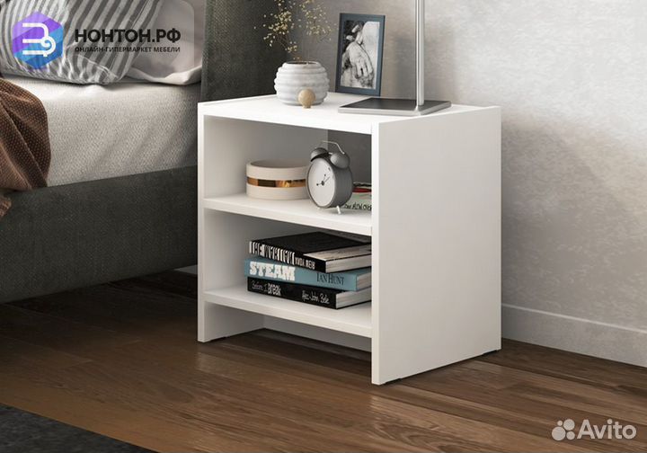 Тумба прикроватная Лайт белый