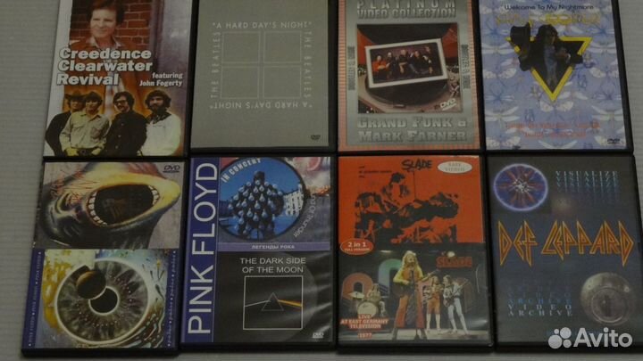 DVD Ozzy.Uriah Heep.Qveen.Cream.King Crimson и др